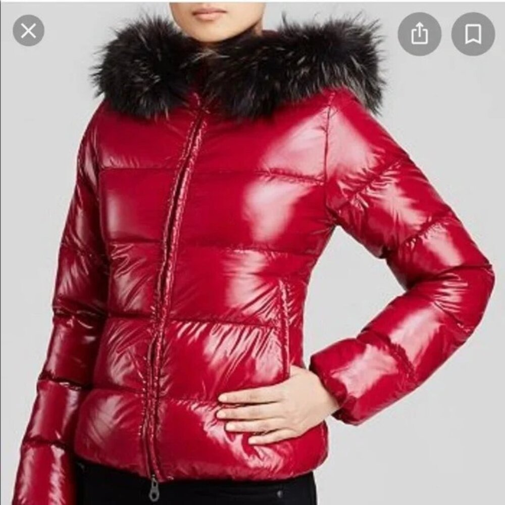Duvetica Adhara Puffer Jacket with Fur Hood